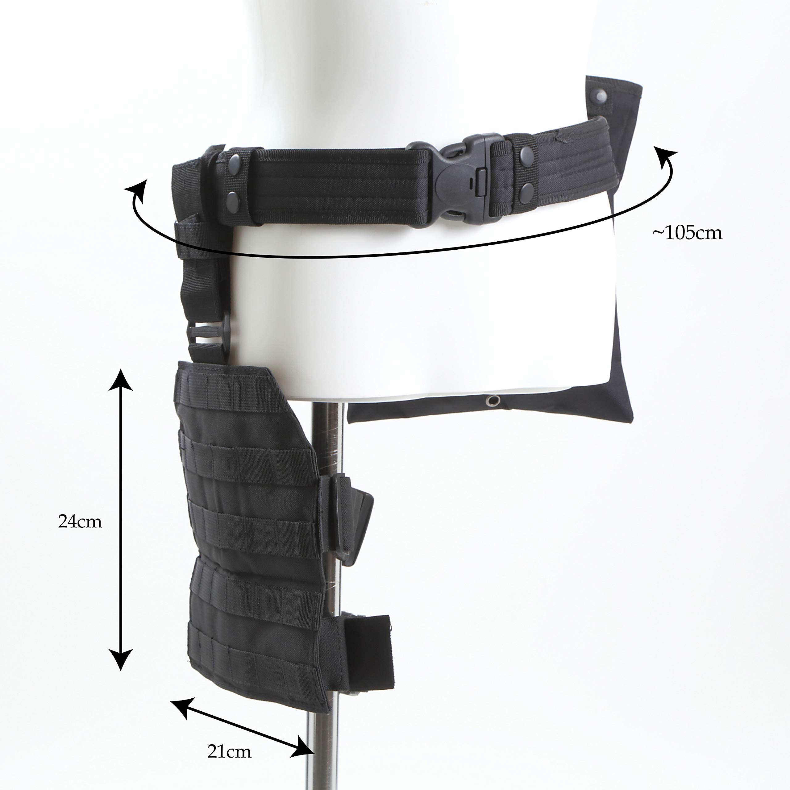 Amazon | Bonnie&Curro レッグパネル タクティカルベルト ダンプポーチ